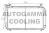 AUTOGAMMA 100644 Radiator, engine cooling